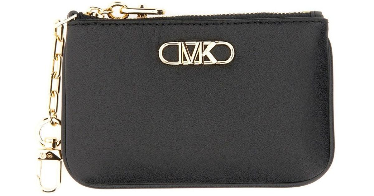 MICHAEL Michael Kors Card Holder "parker" in Black Lyst