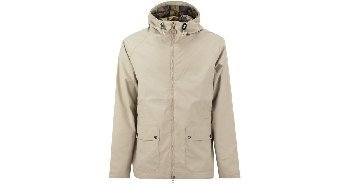 Barbour hooded jacket outlet
