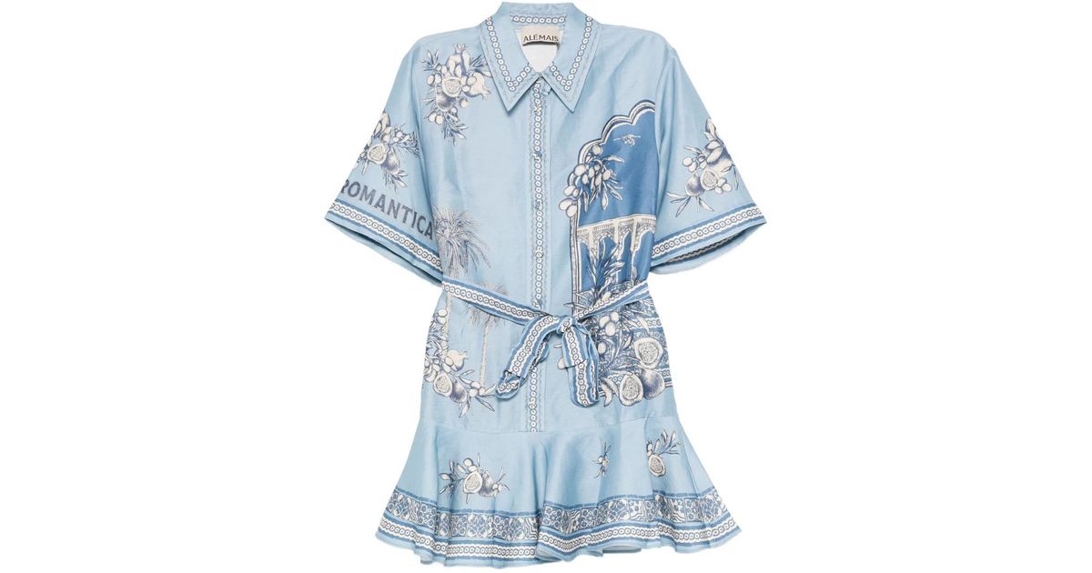 villa romantica mini dress main image 0