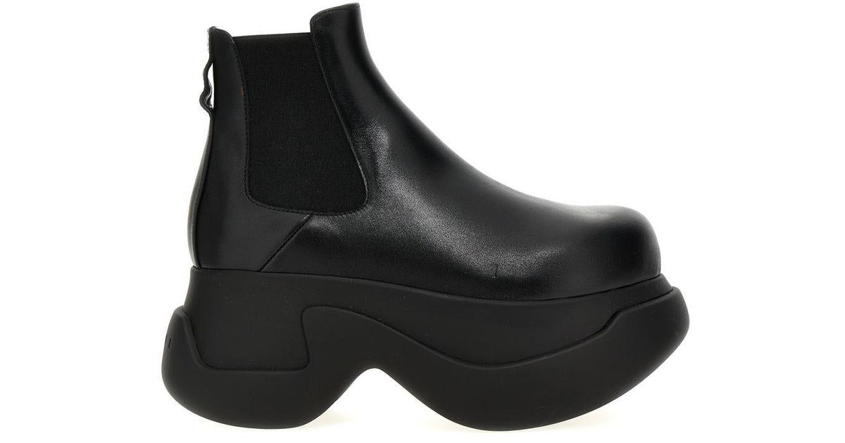 Marni Aras 23 Boots, Ankle Boots in Black | Lyst