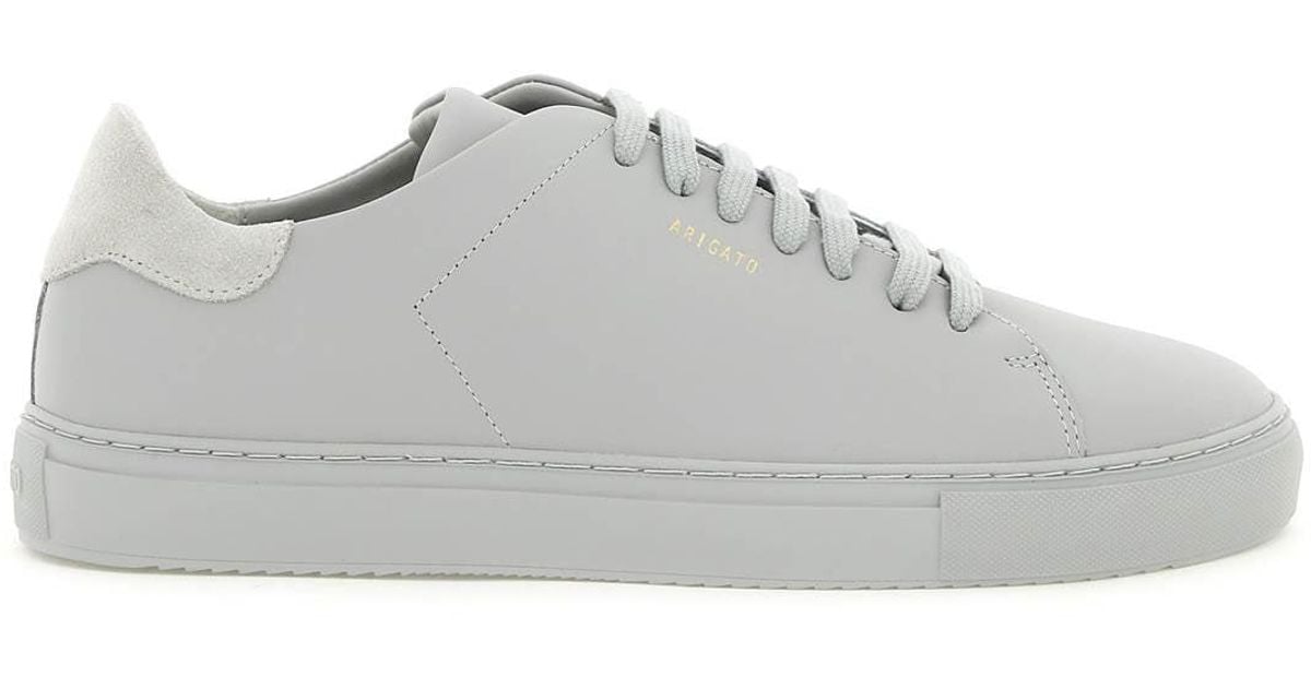 Axel Arigato Clean 90 Leather Sneakers in Grey (White) for Men - Save 14% |  Lyst Australia