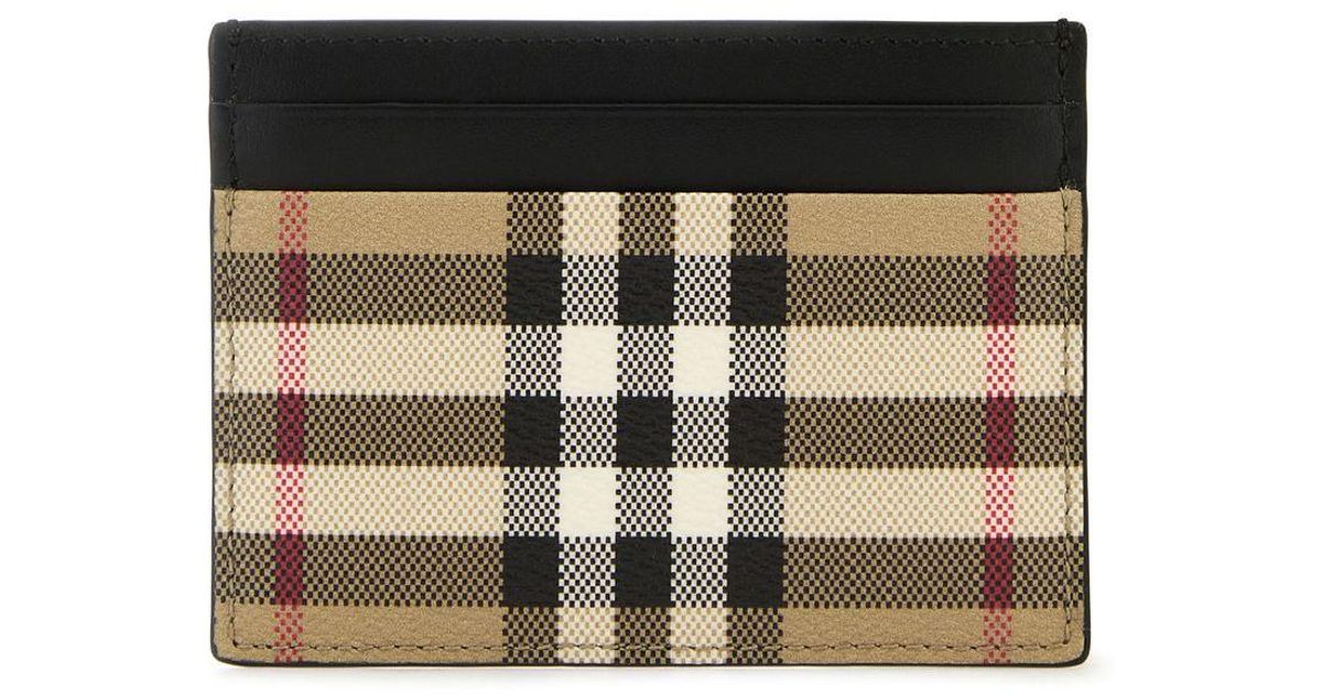 Leather wallet Burberry Brown in Leather - 41030225