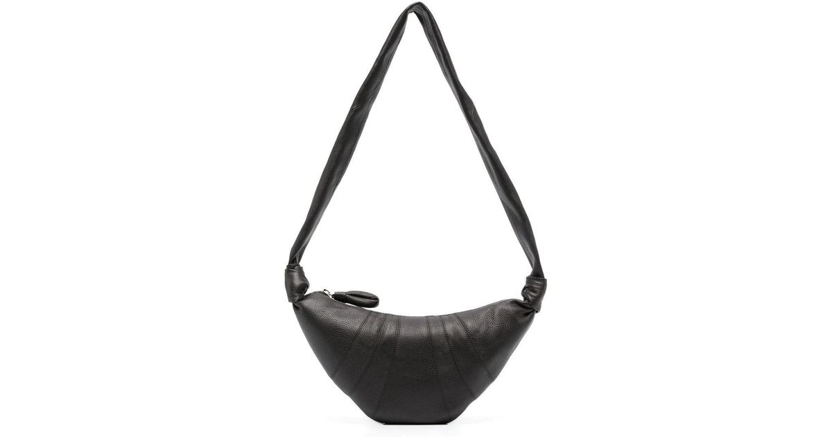 Lemaire Croissant-shaped Shoulder Bag in Black | Lyst