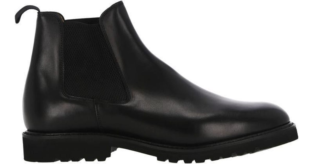 BERWICK 1707 Berwick Boots in Black for Men | Lyst