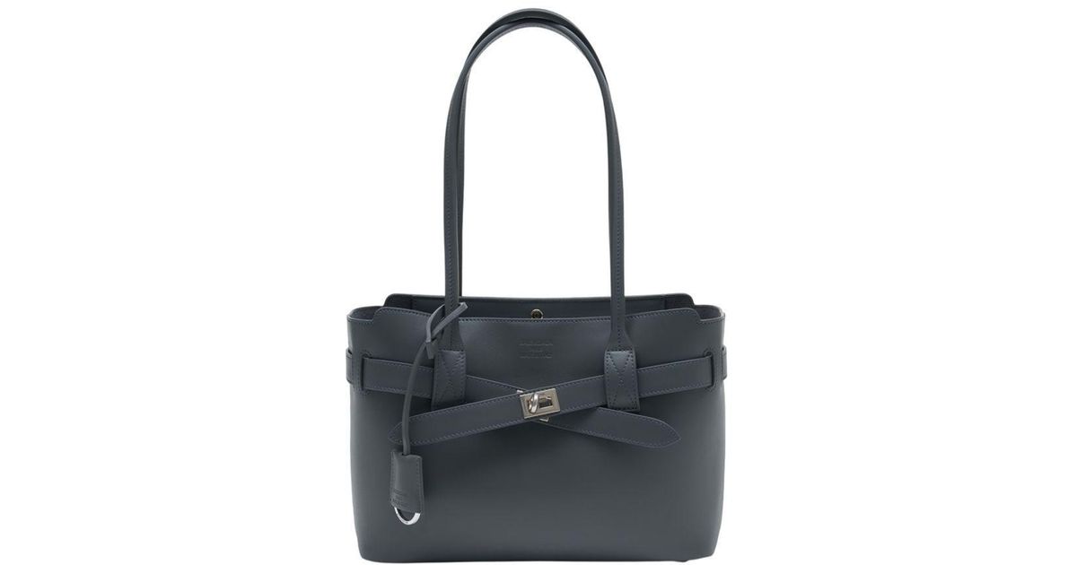 Balenciaga Bel Air S Shoulder Bag in Black | Lyst UK