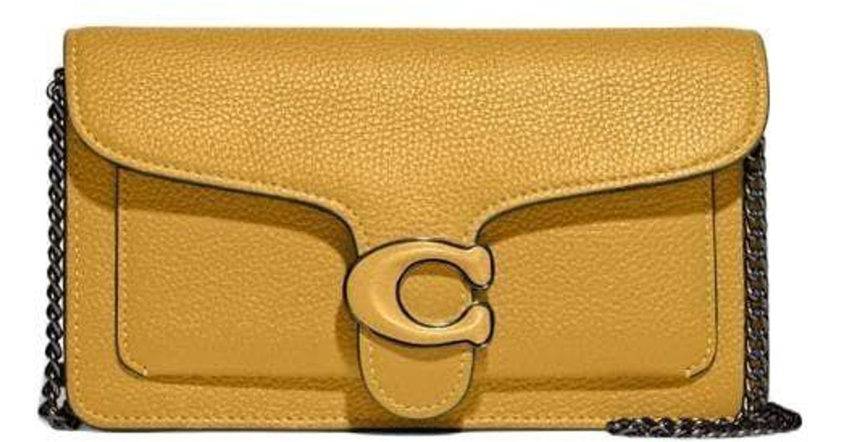 COACH Pochettes in Metallic Lyst