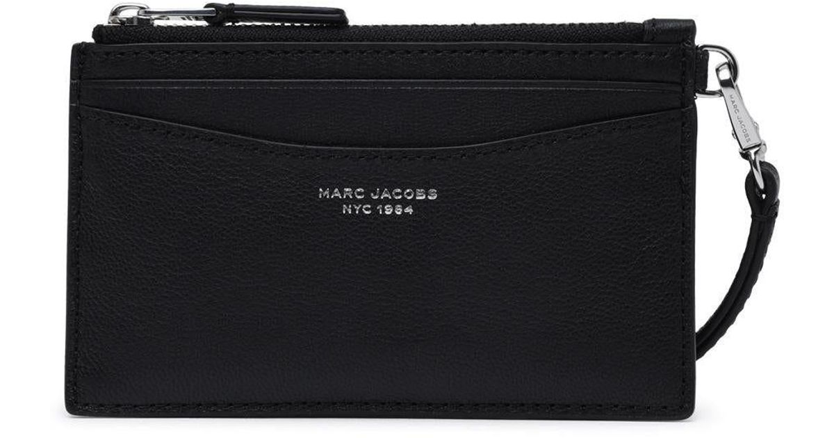 Marc Jacobs Leather Slim 84 Card Holder in Black Lyst