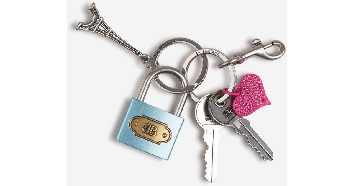 【関税＆送料込み】Balenciaga Keyring Padlock BALENCIAGA Keyring padlock | NET-A-PORTER