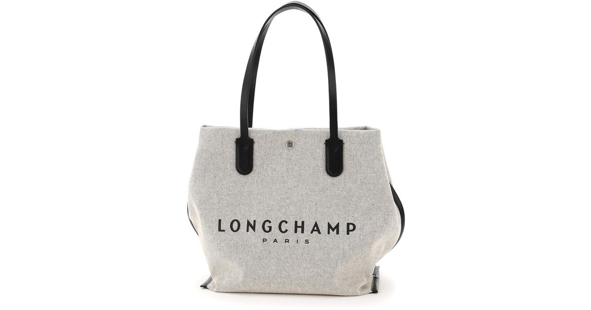 Longchamp Roseau Essential Canvas Tote | Lyst