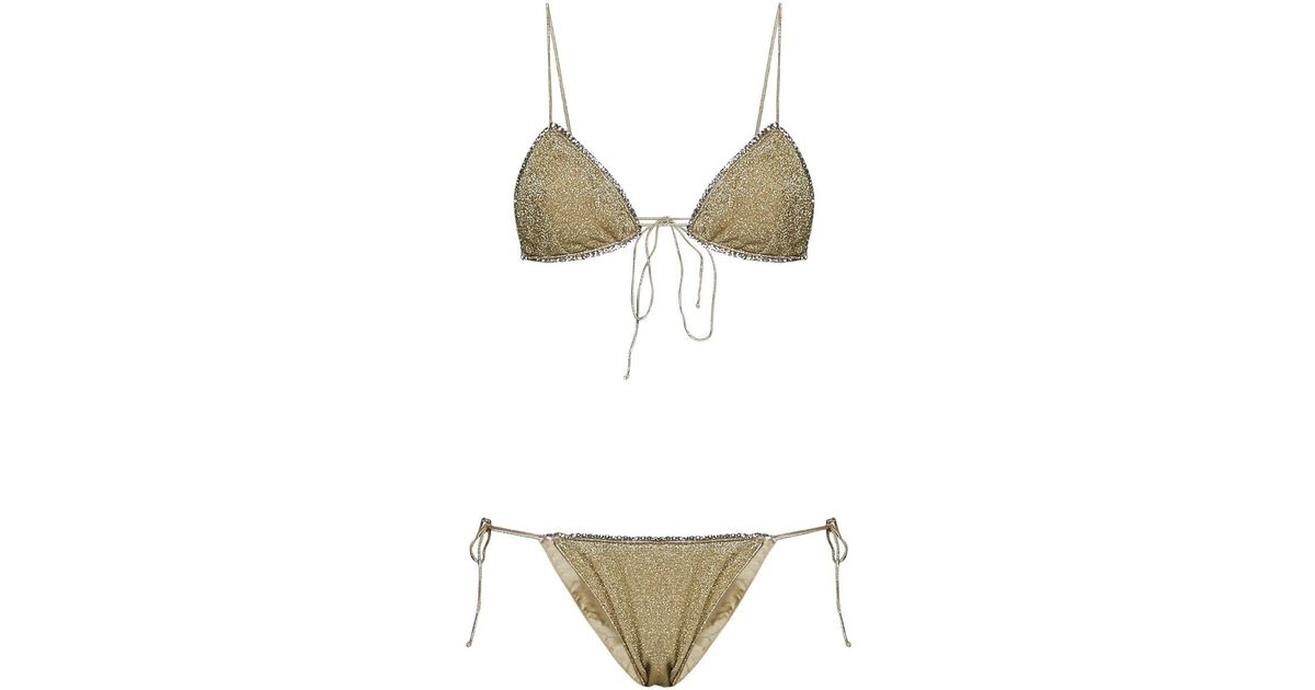 Oséree Osèree Bikini in Gray | Lyst