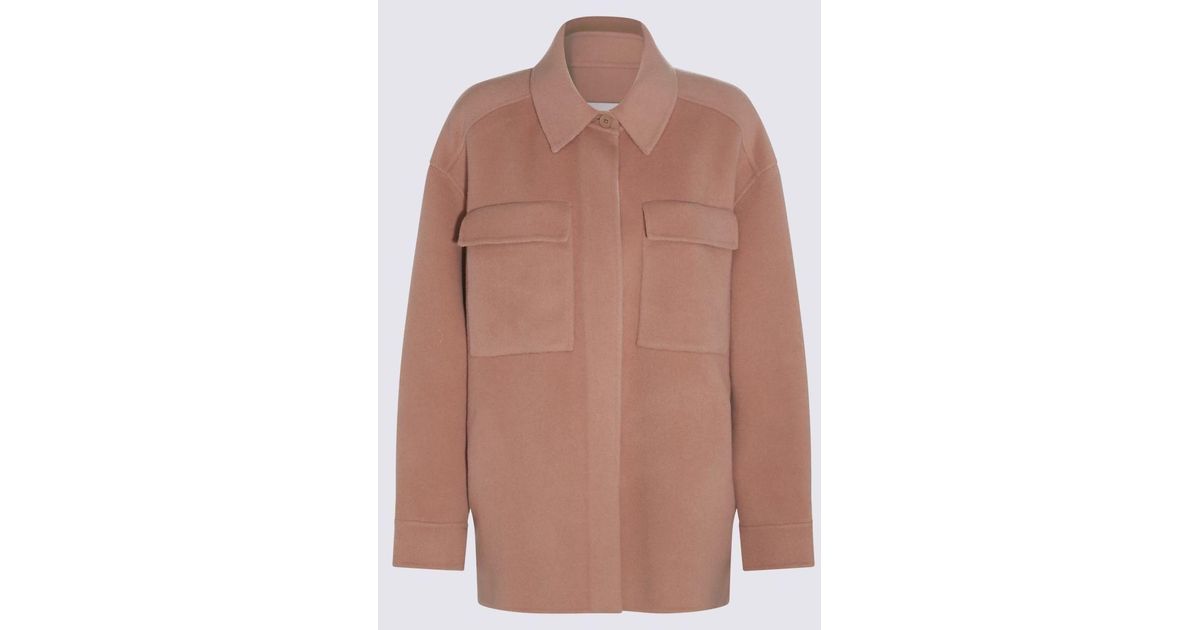 Calvin Klein Roebuck And Moonlight Wool Casual Jacket in Brown | Lyst