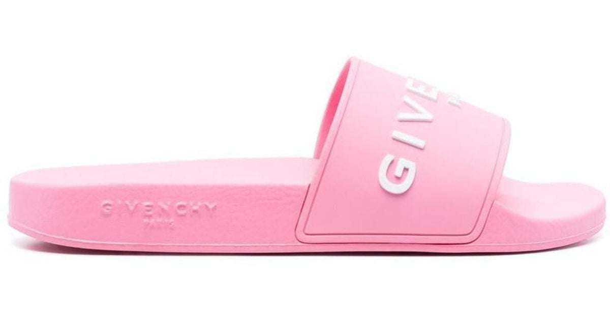 Givenchy Slides in Pink Lyst Canada