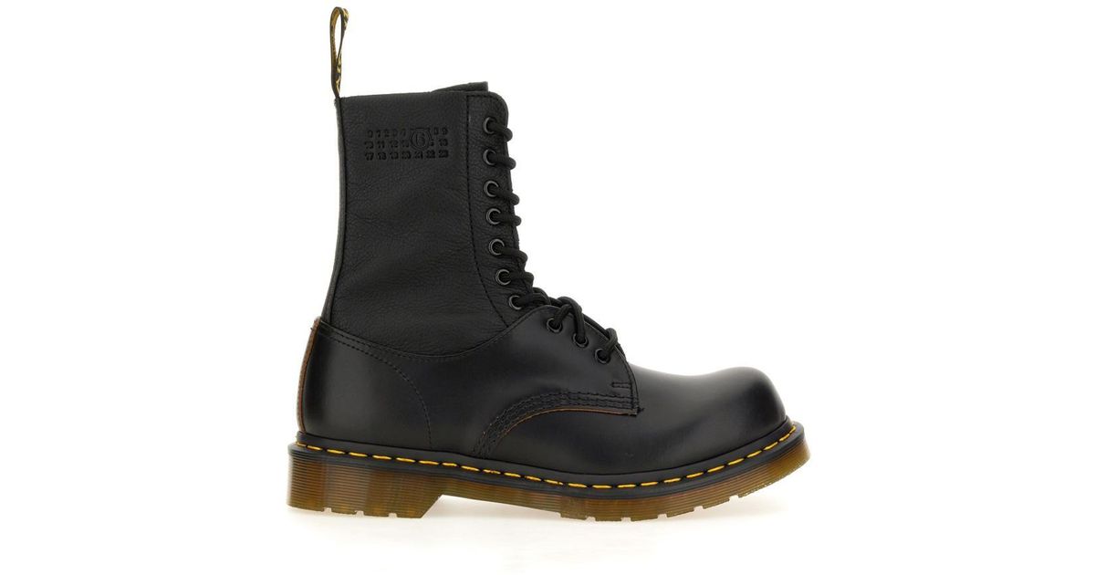 【送料&関税込】MM6 Maison Margiela Boot the 1490 / 1461 THE 1490 / 1461 BOOT-エムエムシックス×ドクターマーチンブーツ