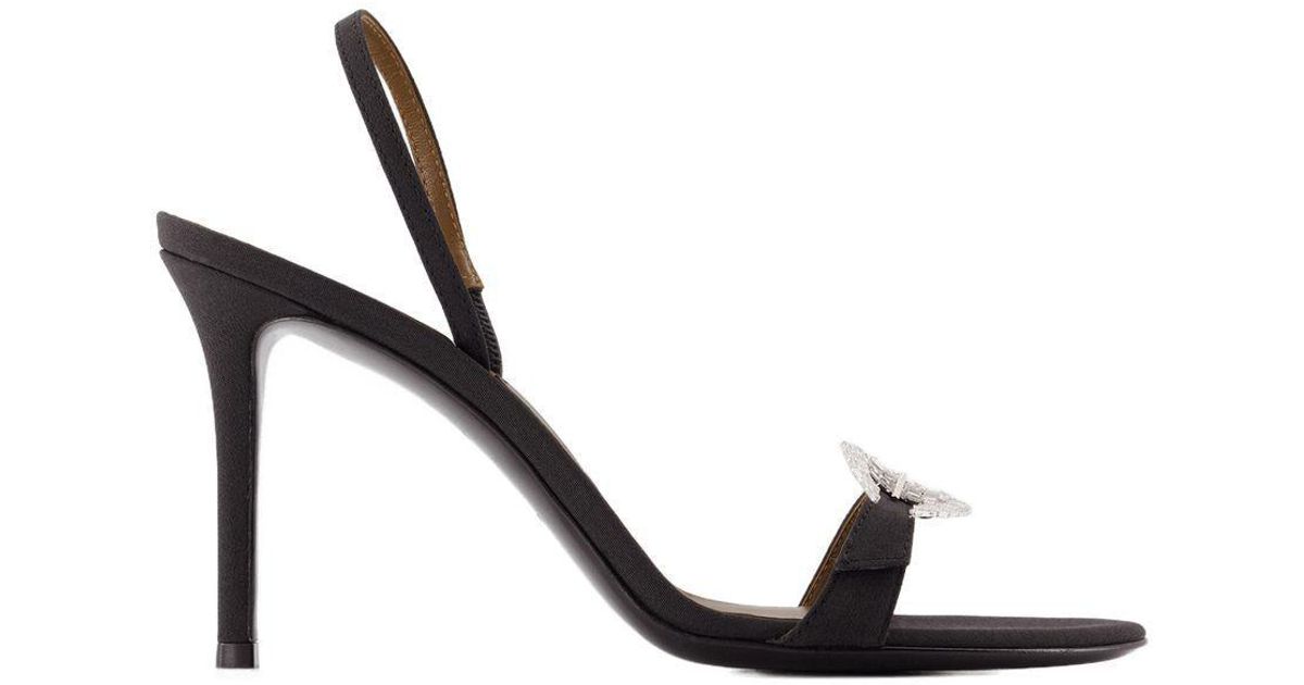 【関税込み】Ludhovica Mignon 90 Sandals - Giuseppe Zanotti - Giuseppe Zanotti 90mm Ludhovica Mignon Sandals | Black
