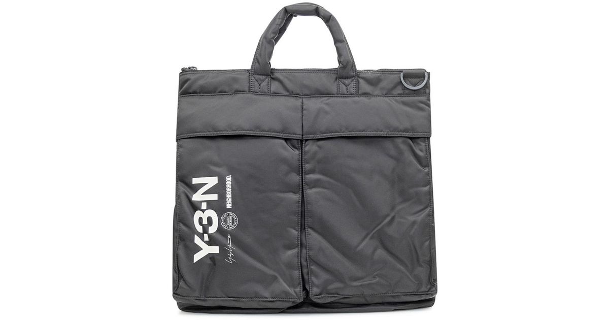 Adidas Y-3 X Nhbd X Dainese Y-3 X Neighborhood Bag in Grey for Men ...