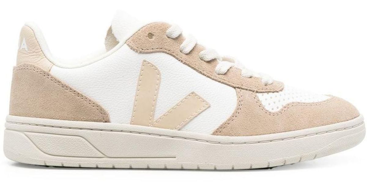 Veja V10 Chromefree Sneakers in White Lyst