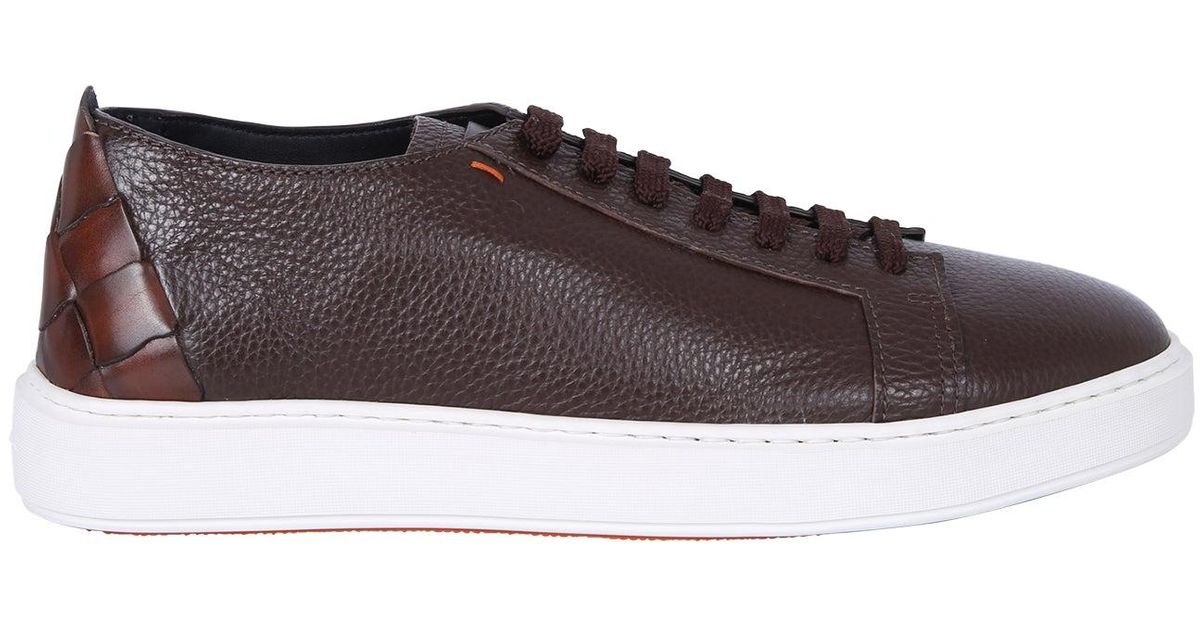 santoni cleanic sneaker