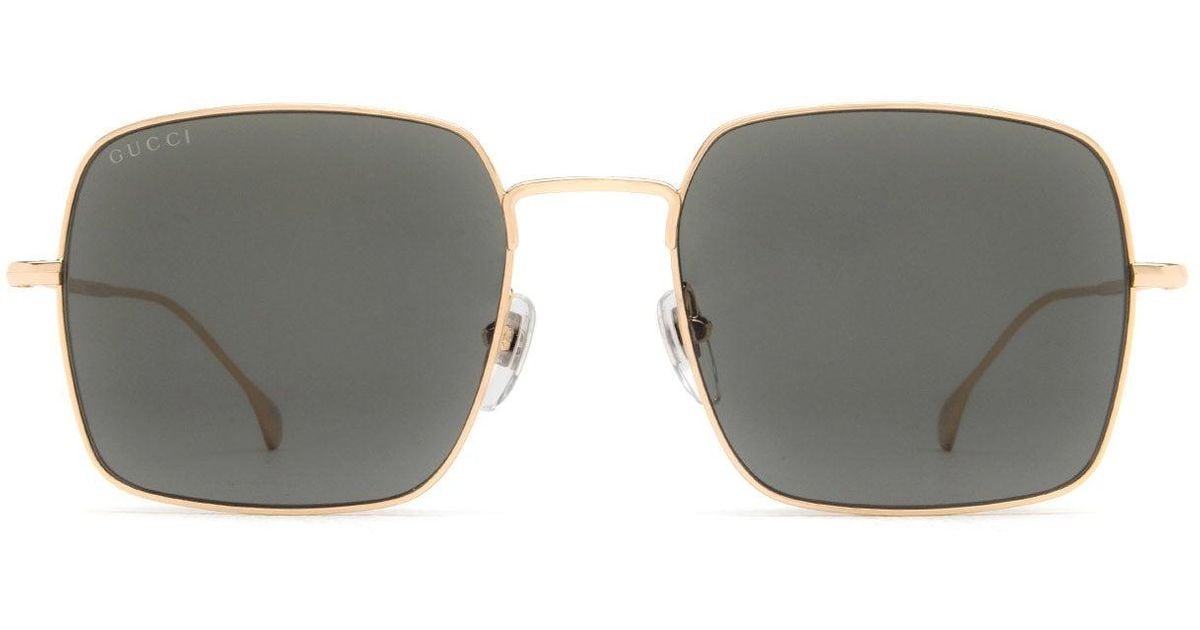 gucci gold sunglasses mens
