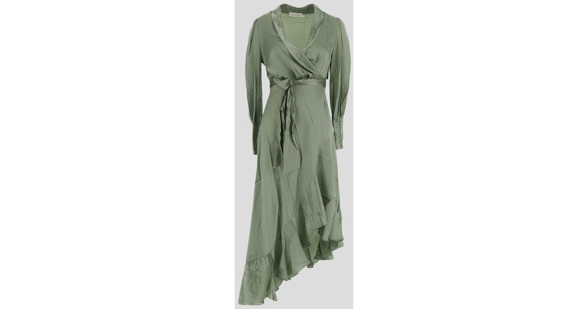 Zimmermann Highlight Dress in Green Lyst