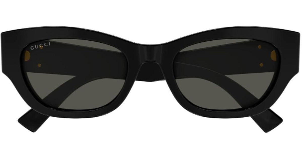 Lineas Gucci Gucci Gg1954Sa Linea Emblem Sunglasses in Black | Lyst UK