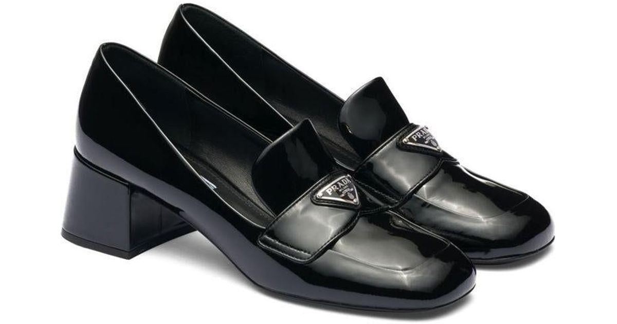 Prada Loafers in Black | Lyst
