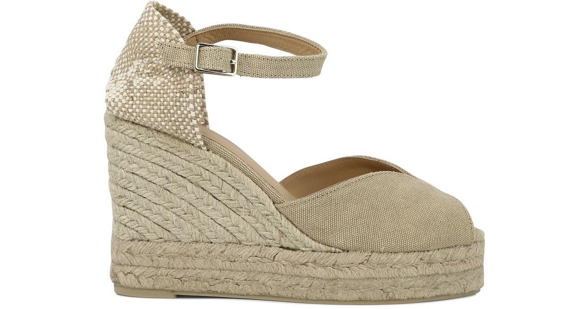 castaner wedges beige