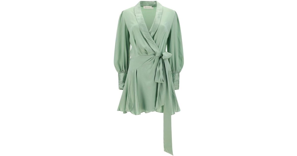 Zimmermann Dresses in Green Lyst
