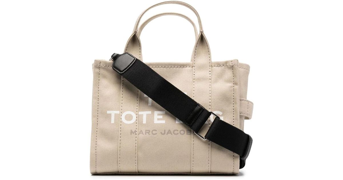Marc Jacobs Canvas The Tote Bag Mini Traveller in Natural | Lyst Australia