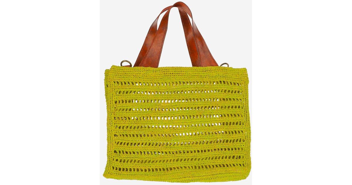 IBELIV Nosy Tote Bag in Yellow | Lyst