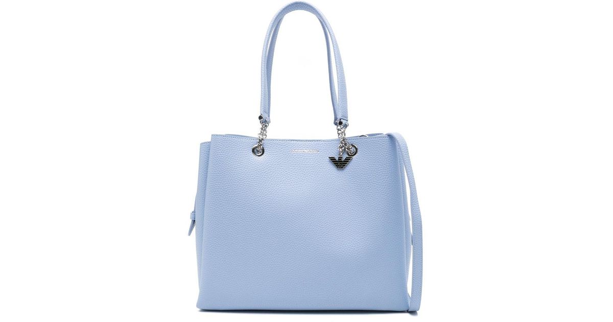 Blue armani pouch hotsell