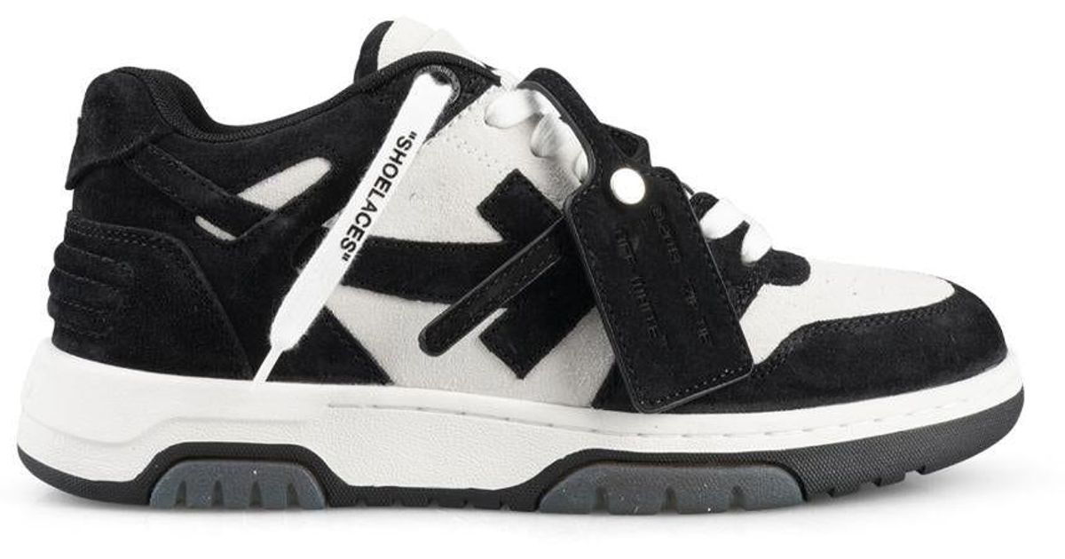 Off-White c/o Virgil Abloh Sneakers Logo Shoes in Black for Men | Lyst