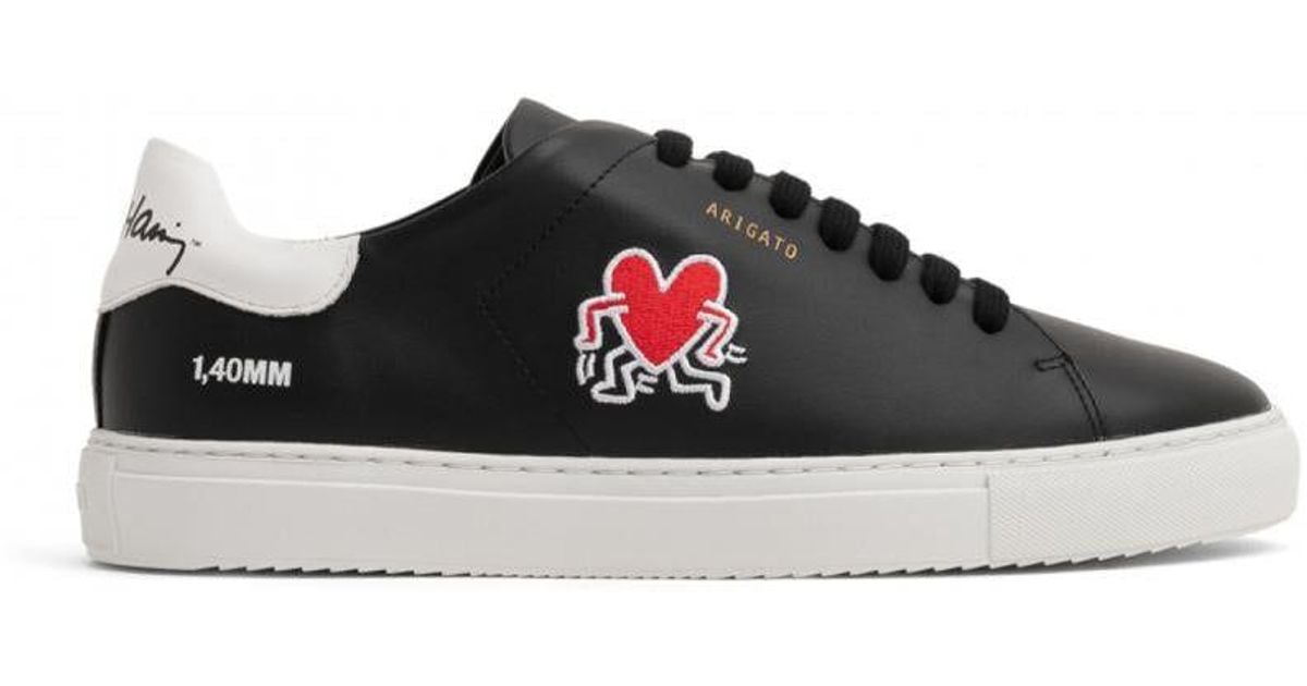 Axel Arigato Clean 90 X Keith Haring Sneakers in Black | Lyst