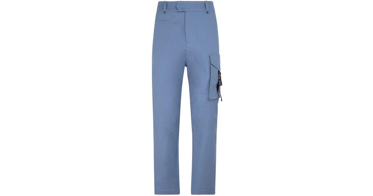 Dior Cotton Cargo Pants in Blue for Men | Lyst