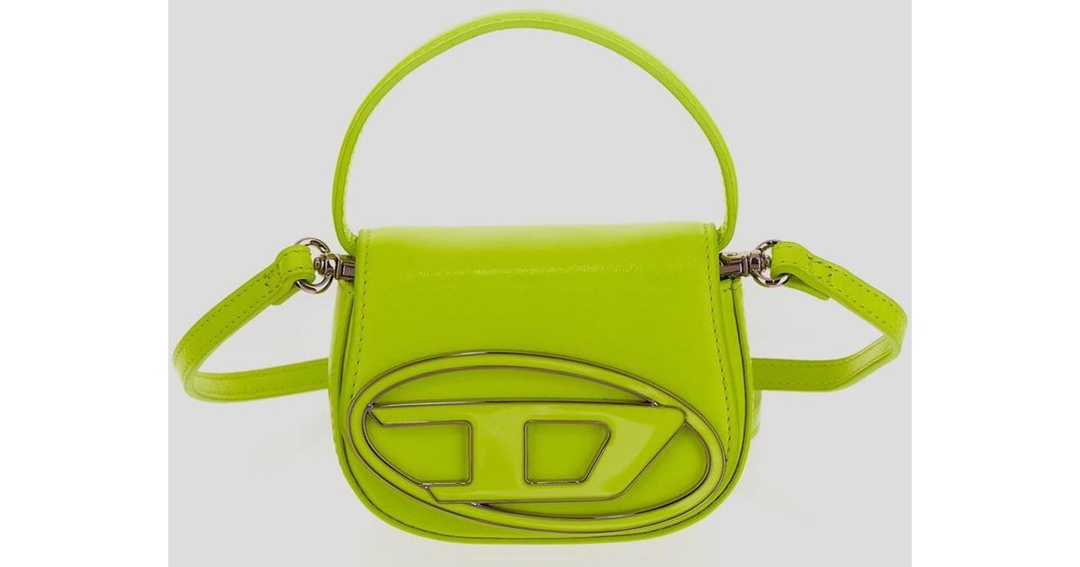 DIESEL Neon Mini Bag in Green | Lyst