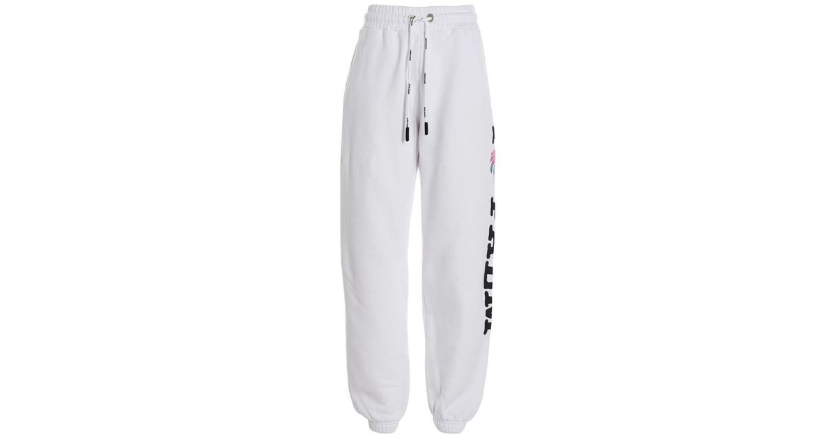 Palm Angels 'i Love Pa' joggers in White | Lyst