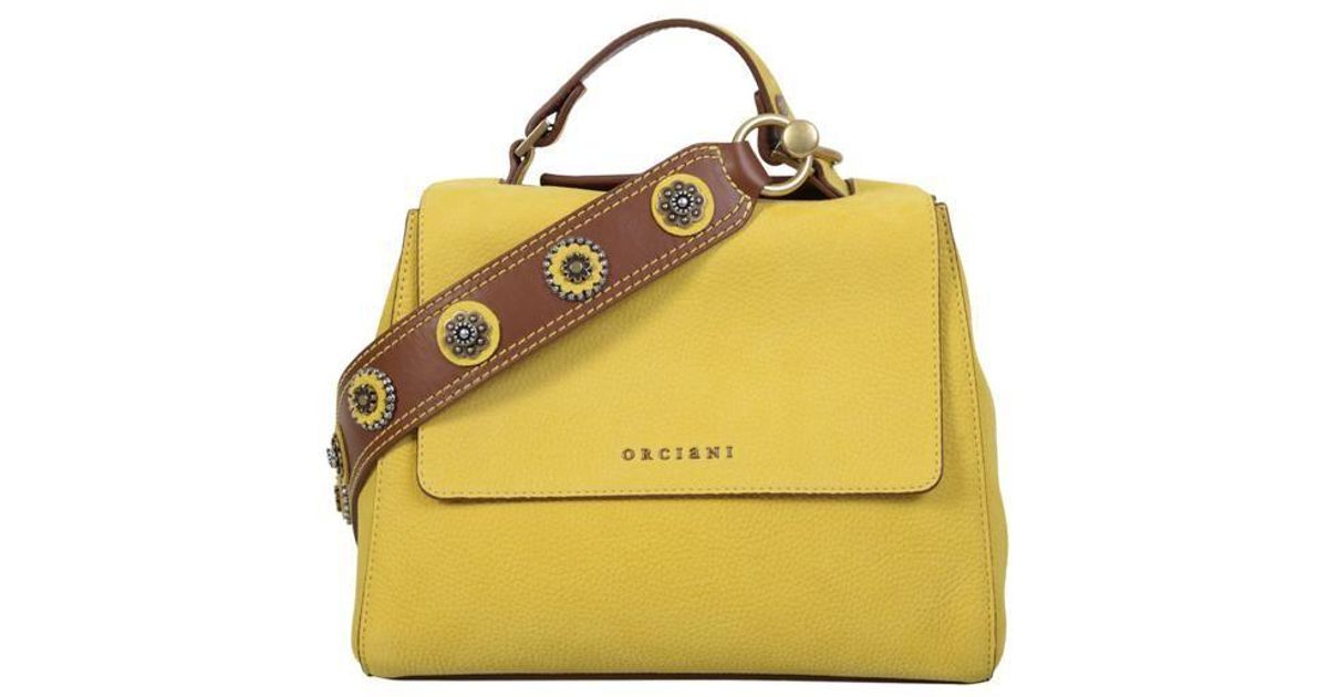 Orciani Bags in Yellow | Lyst