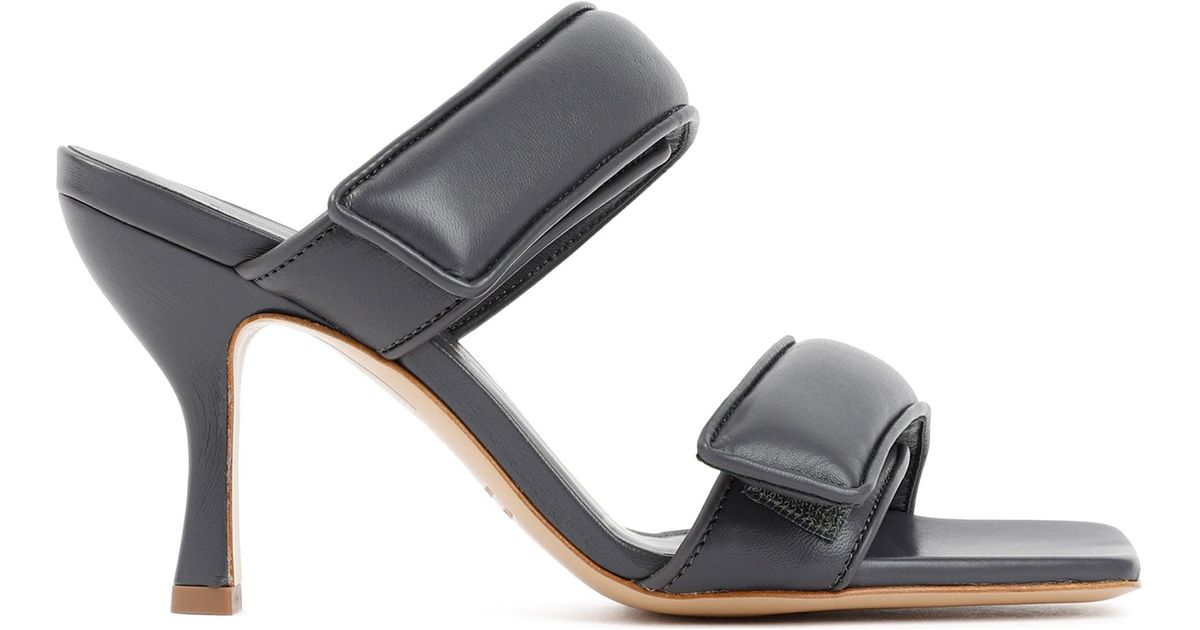 Gia Borghini Sandals in Gray | Lyst