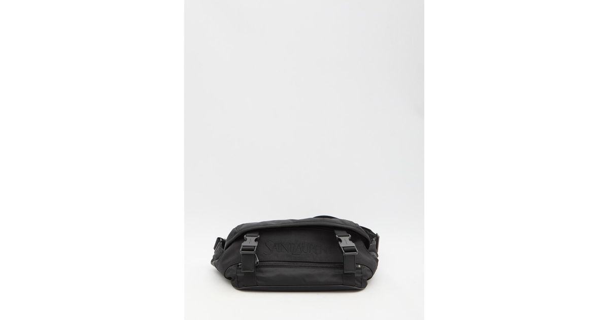 Saint Laurent Men Two-Tone Canvas Universite Crossbody Bag