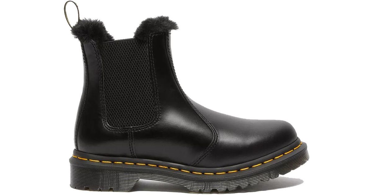 Dr. Martens / Damen-Schnürschuh / 2976 Leonore Dark Grey Atlas