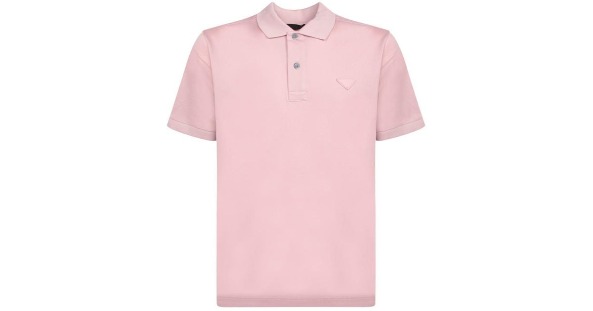 Prada T-Shirts in Pink for Men | Lyst