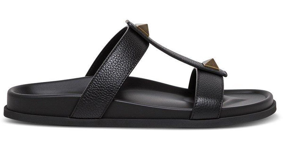 valentino stud slide