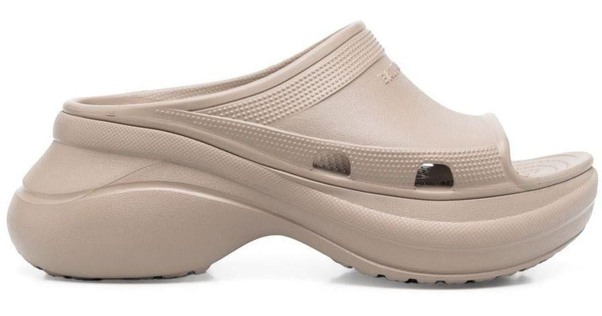 balenciaga sandals grey