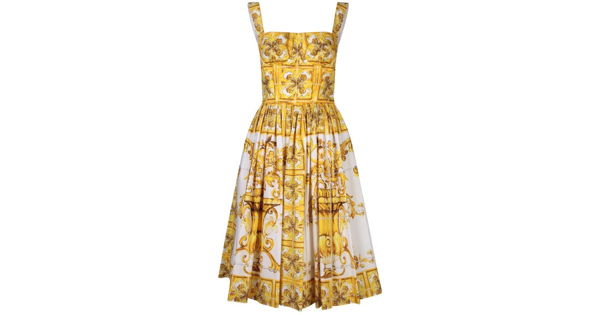 Dolce and gabbana yellow hotsell