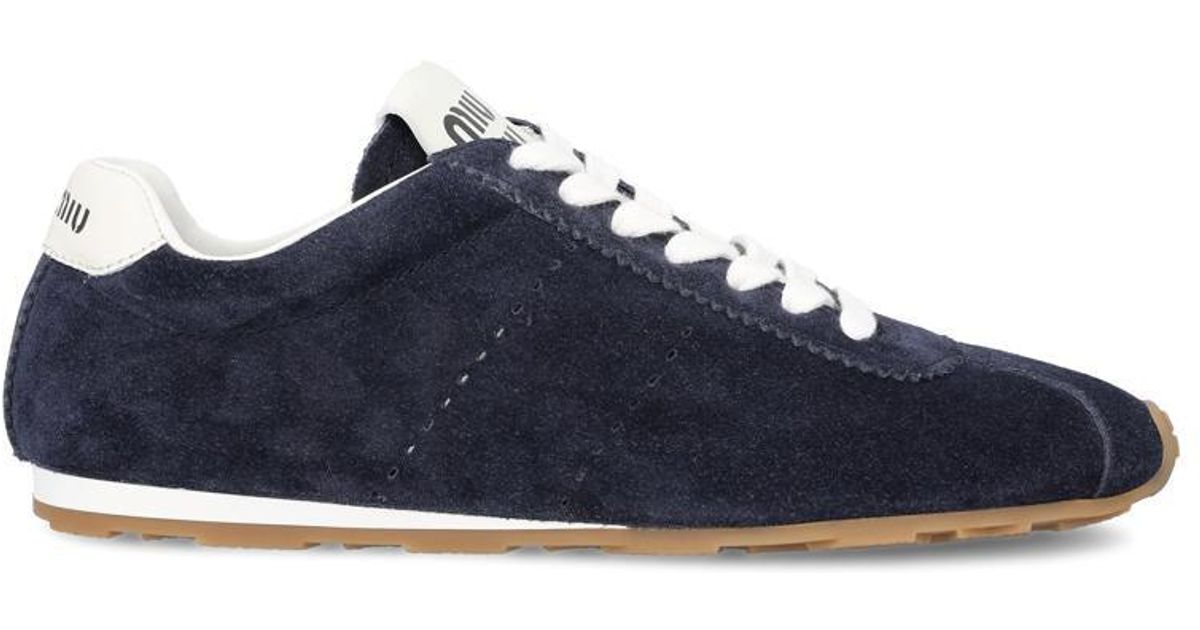Miu Miu Sneakers in Blue | Lyst