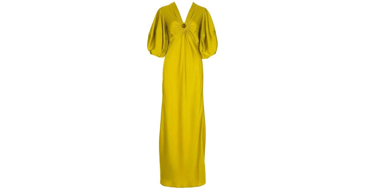 Stella McCartney Dress in Yellow | Lyst