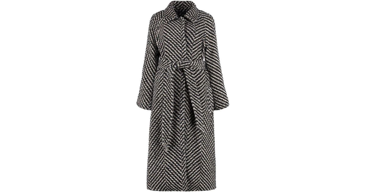 Gianluca Capannolo three-quarter sleeved buttoned coat - Pink