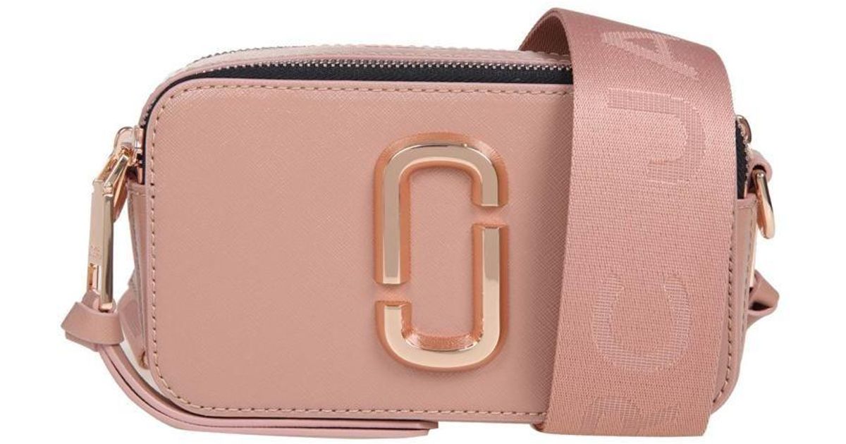 Marc Jacobs Snapshot In Pelle Colore Sunkissed in Pink | Lyst