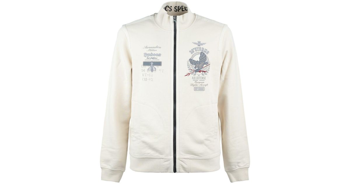 Accademia Militare White Cotton Men's Sweatpants