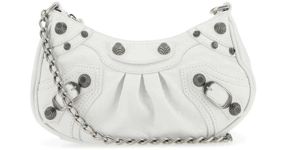 balenciaga handbags white