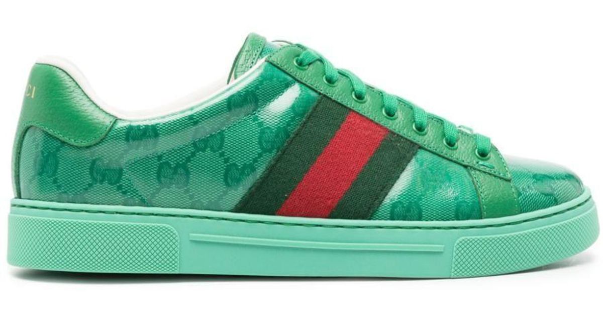 Gucci Sneakers in Green for Men Lyst
